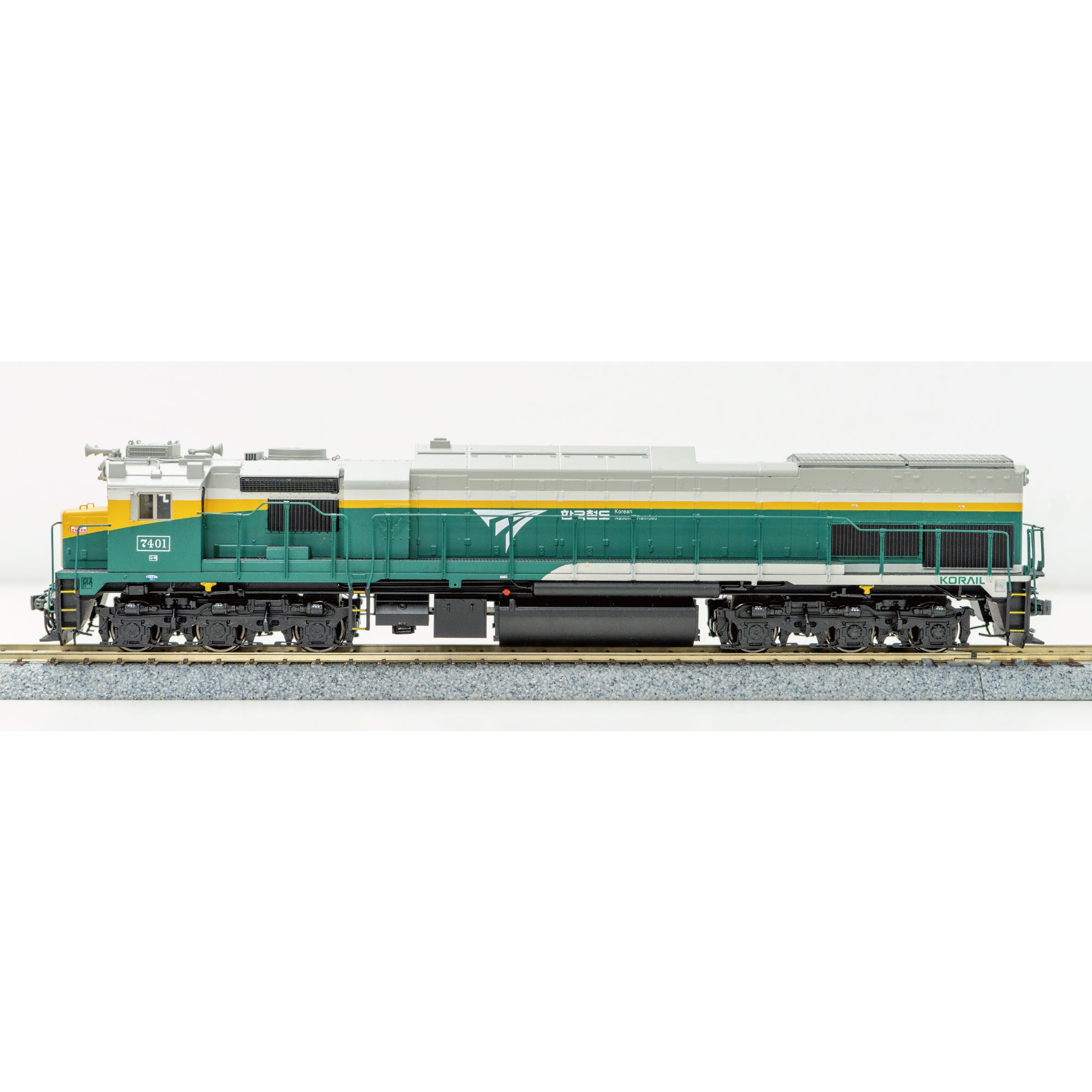 hantrack 特大型ディーゼル機関車 鉄道庁塗装(緑と黄色) | サウンド